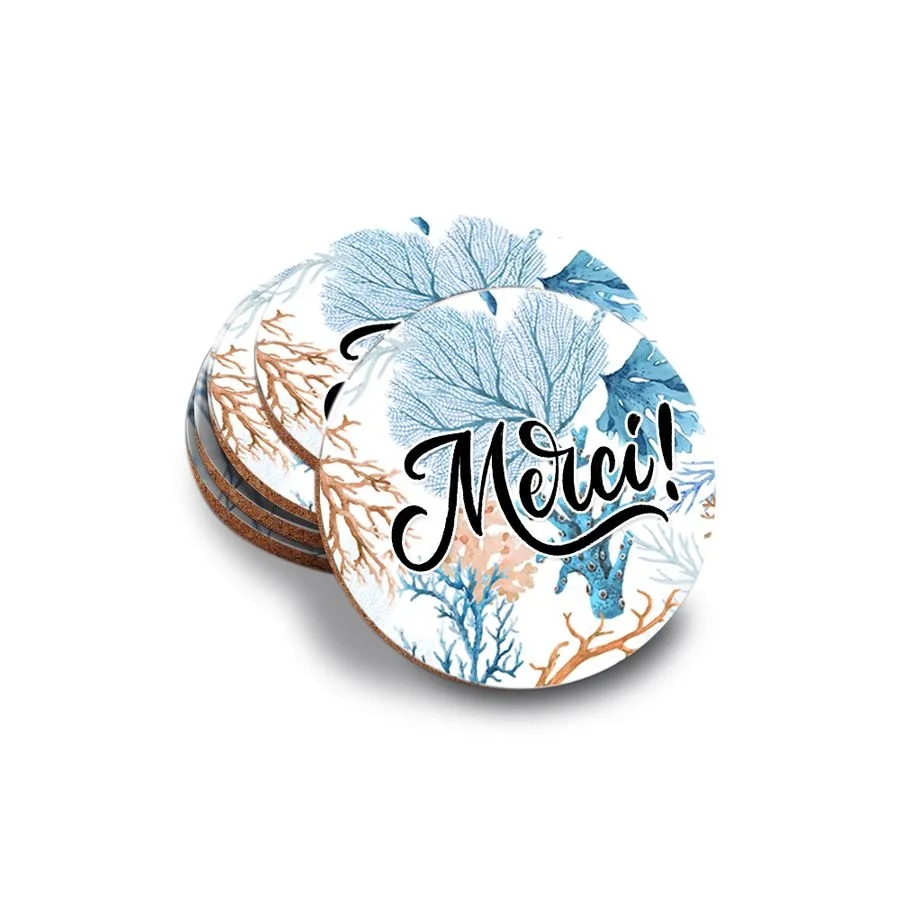 Fiberboard Coasters 12