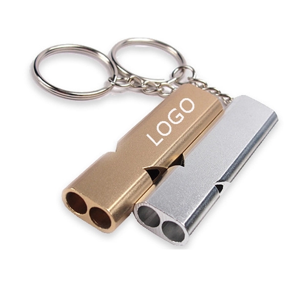 EDC Survival Whistle Double Tube 4