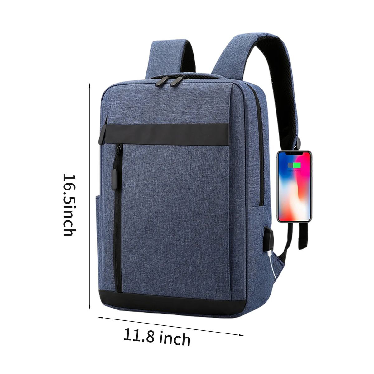 Portable Office Backpack with Tech Storage Features 2