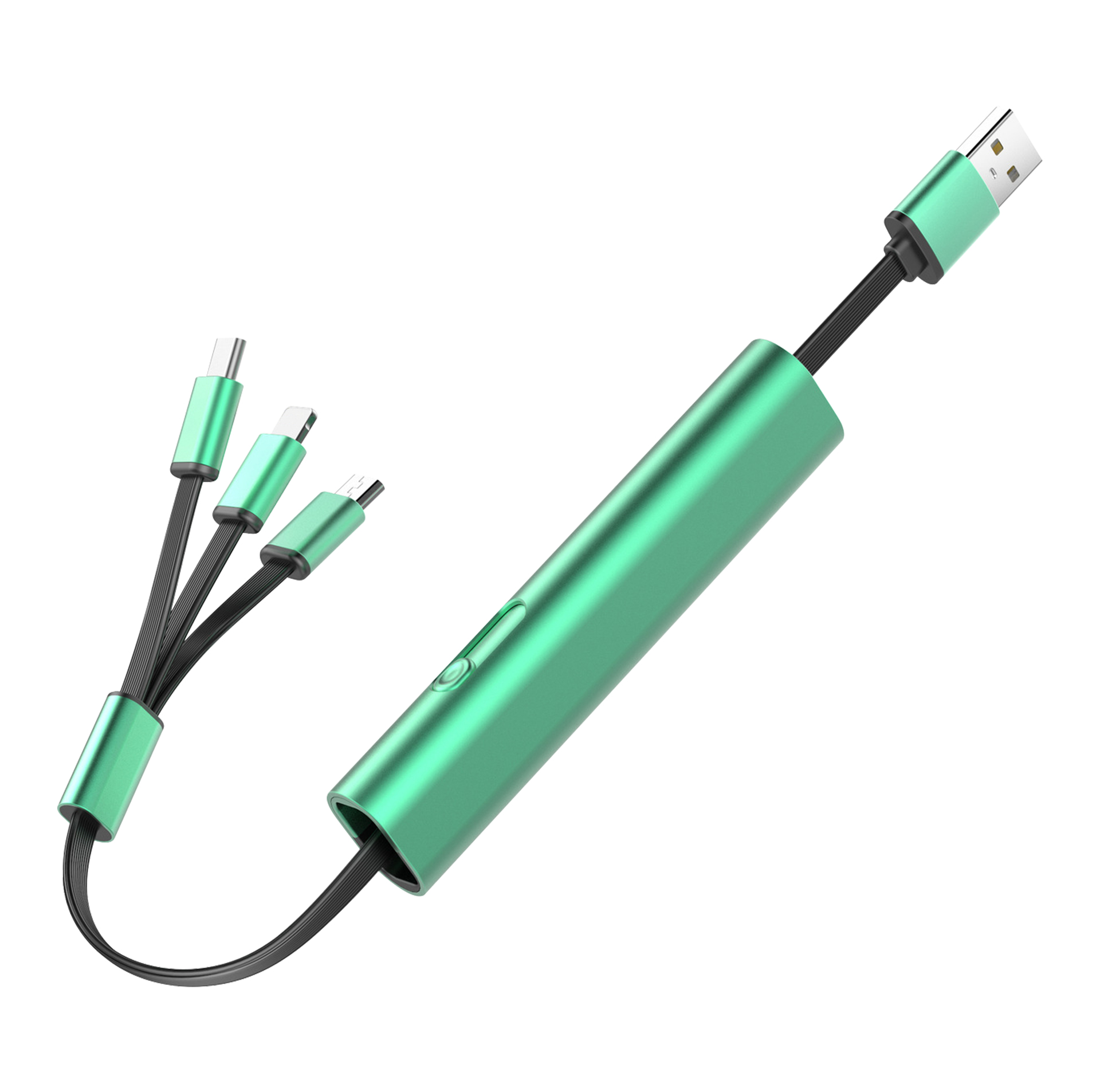 Portable 3-In-1 Storage USB Charger 3