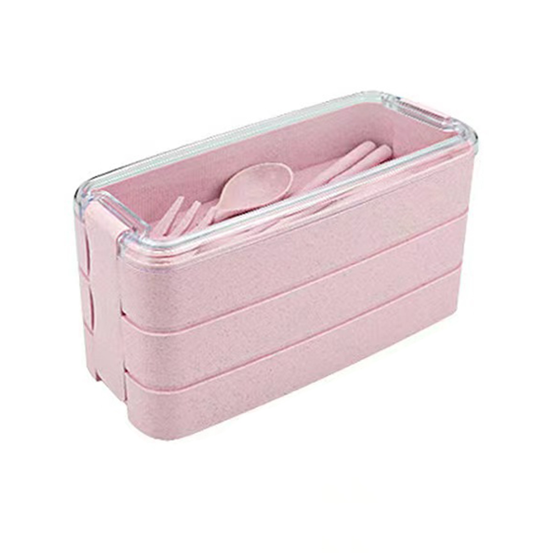 3-Layer Wheat Straw Lunch Box 3