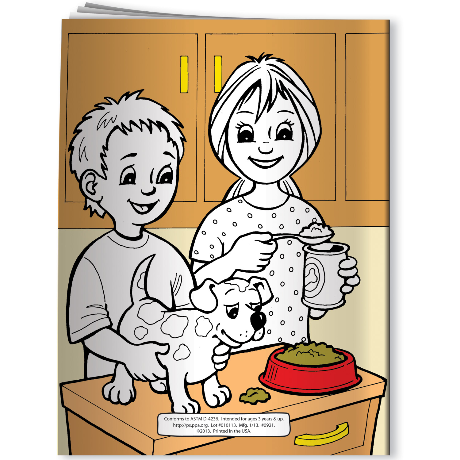 Coloring Book - Caring for Your Pets with Dr. Dawg and Nurse Katz 4