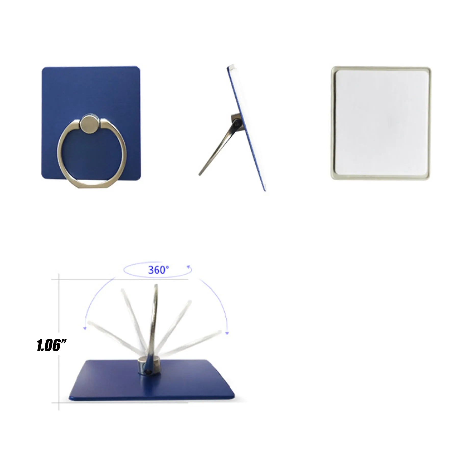 Cell Phone Finger Ring Holder Rotatable 2