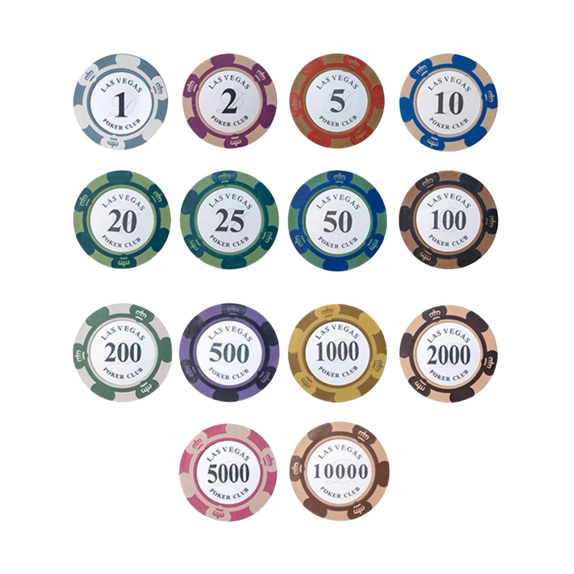 Professional Poker Chips Set 4
