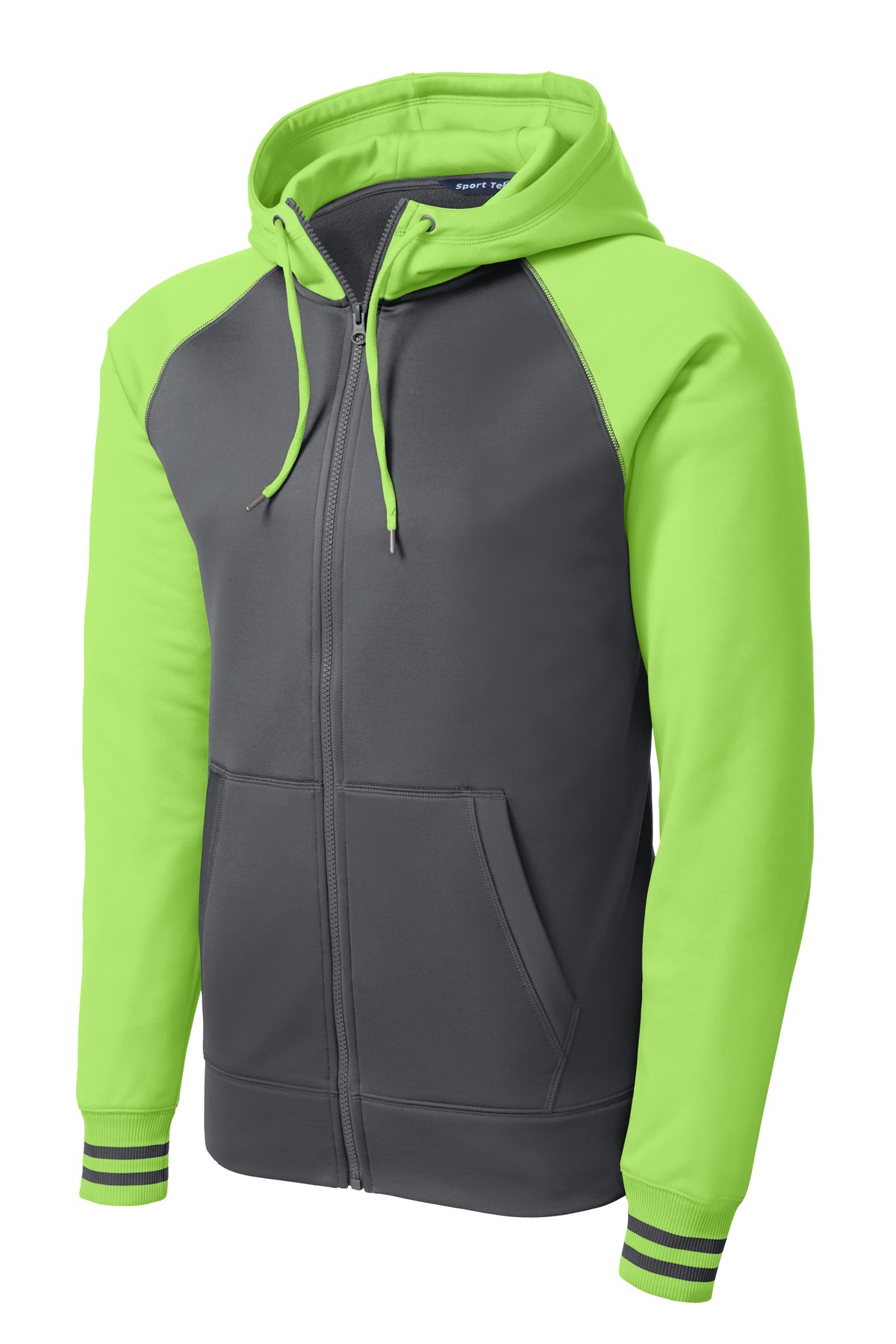 Sport-Tek Sport-Wick Varsity Fleece Full-Zip Hooded Jacket. ST236 10