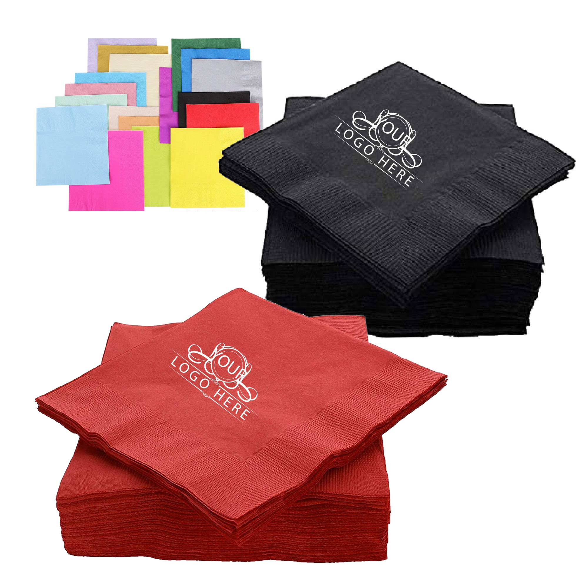 2 Ply Eco Square Dinner Cocktail Napkin 2