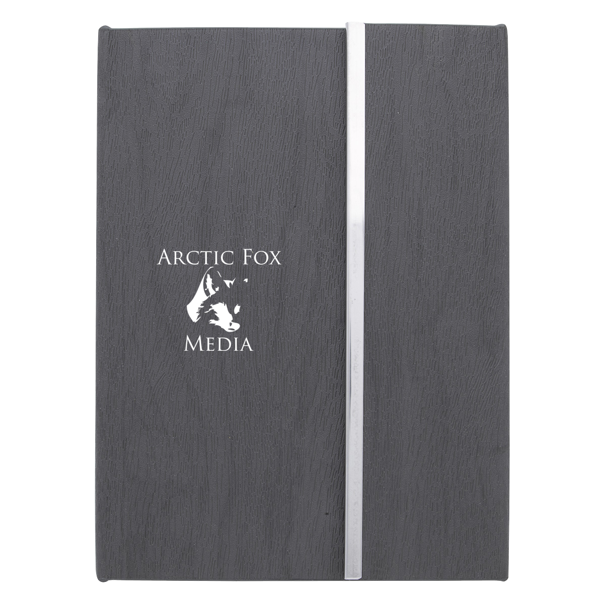 Woodgrain Padfolio With Sticky Notes And Flags 4