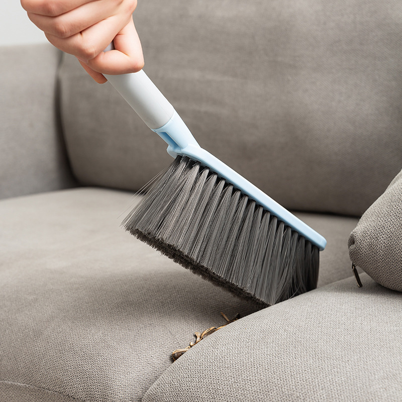 Home multifunctional long handle soft fur bed brush 4
