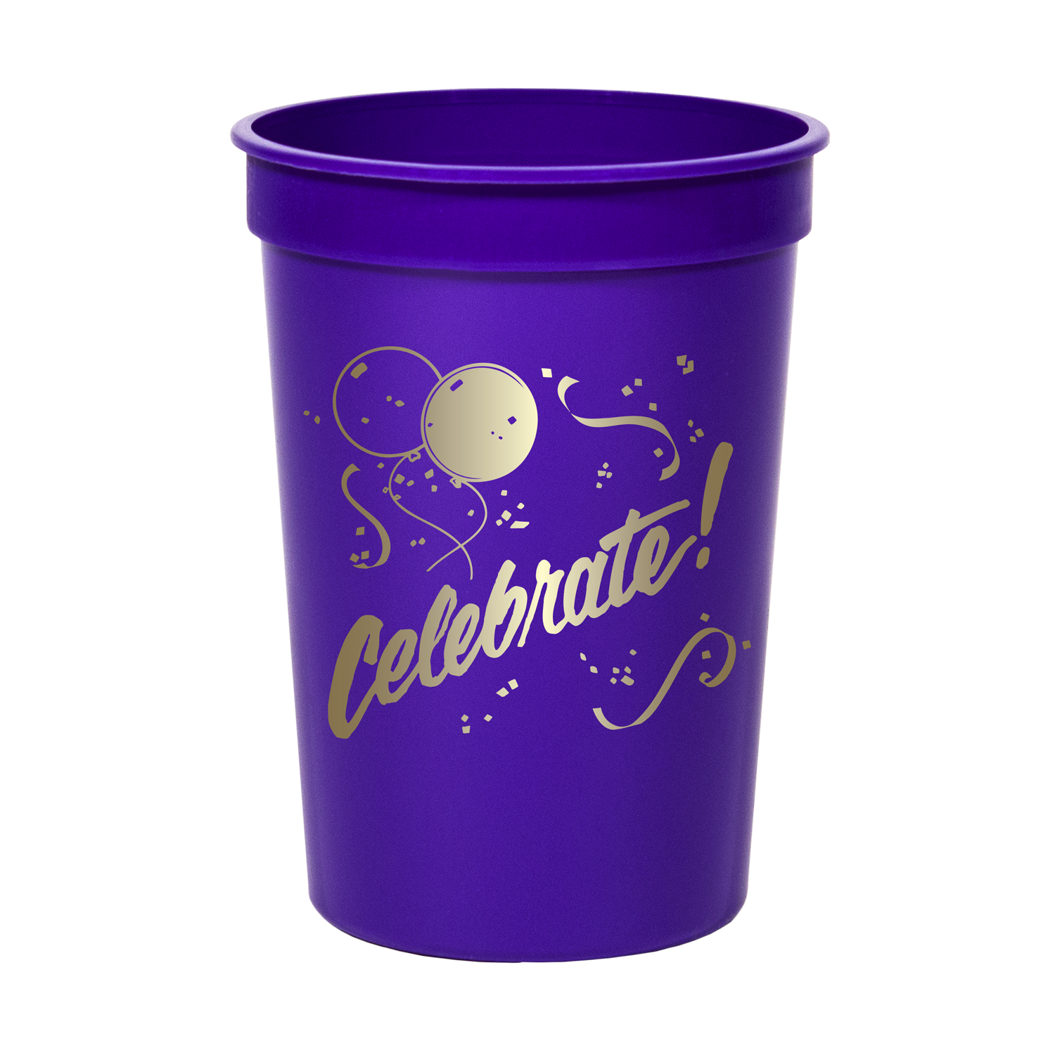 12 oz Smooth Colored Stadium/Souvenir Cup