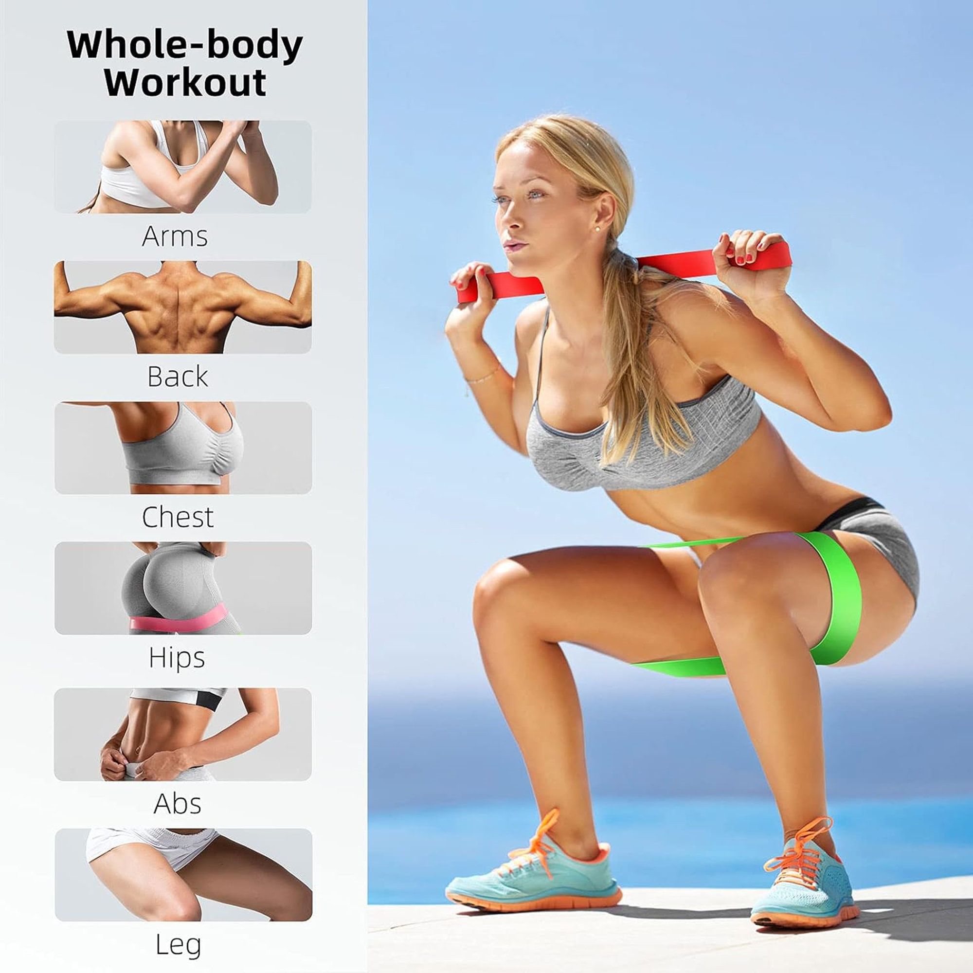 5 Set Of Resistance Bands 4