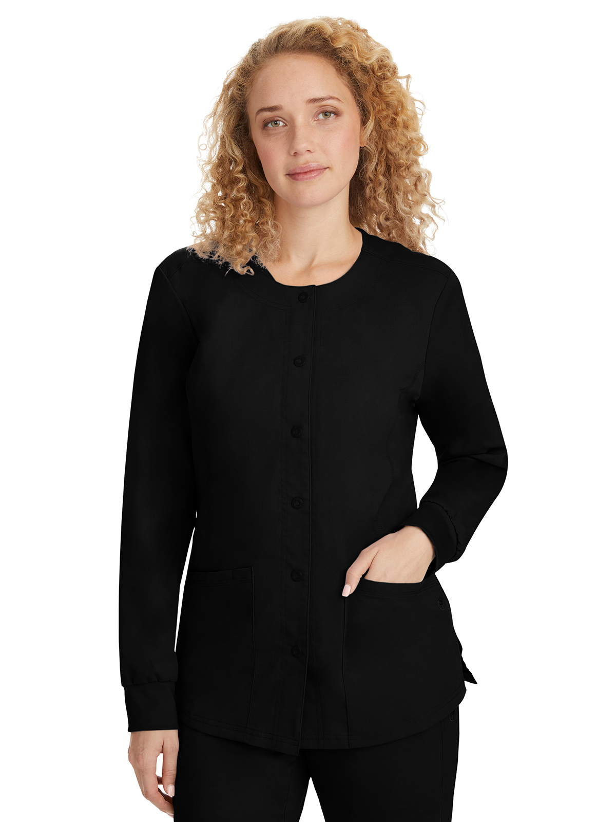 Healing Hands - HH Purple Label - Women's 5-Pocket Daisy Snap-Front Jacket 13