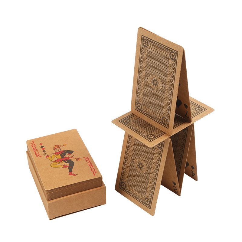 Eco-Friendly Kraft Paper Poker Playing Card 3