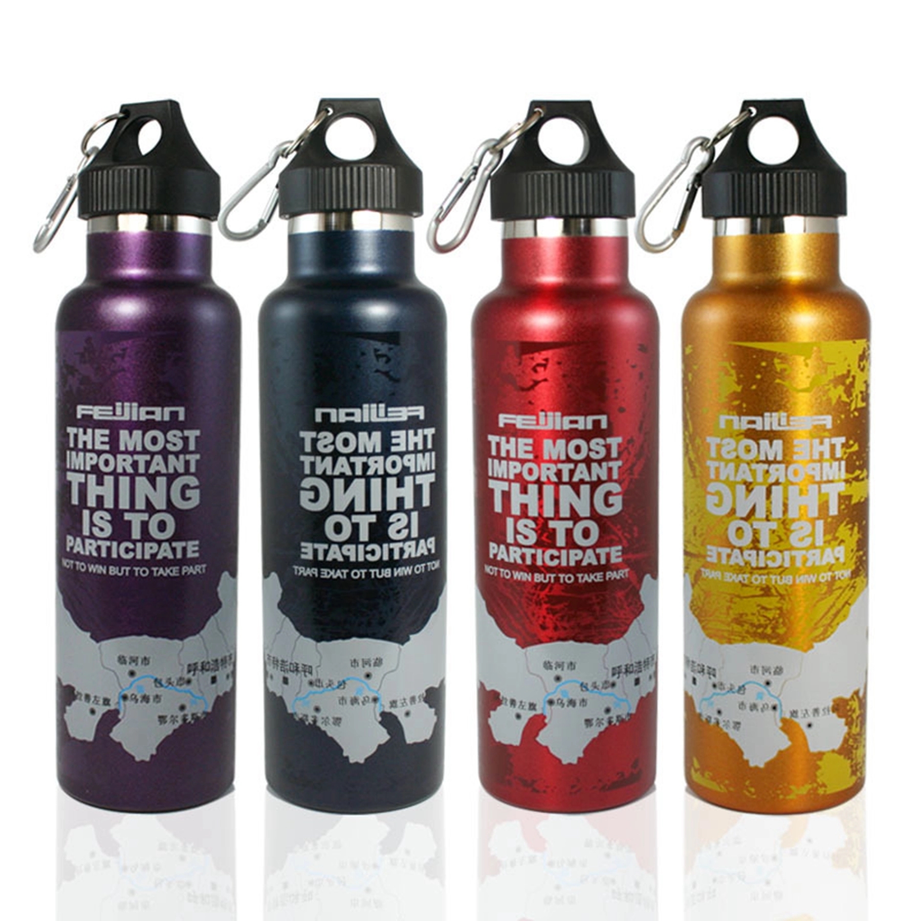 25 Oz. Double Wall Metal Sport Water Bottle, custom water bottle with logo imprint 5