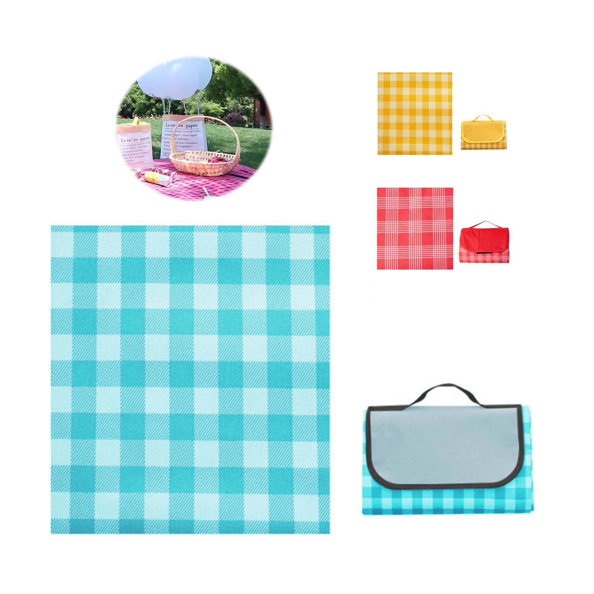 Outdoor Picnic Mat Waterproof Blanket 4