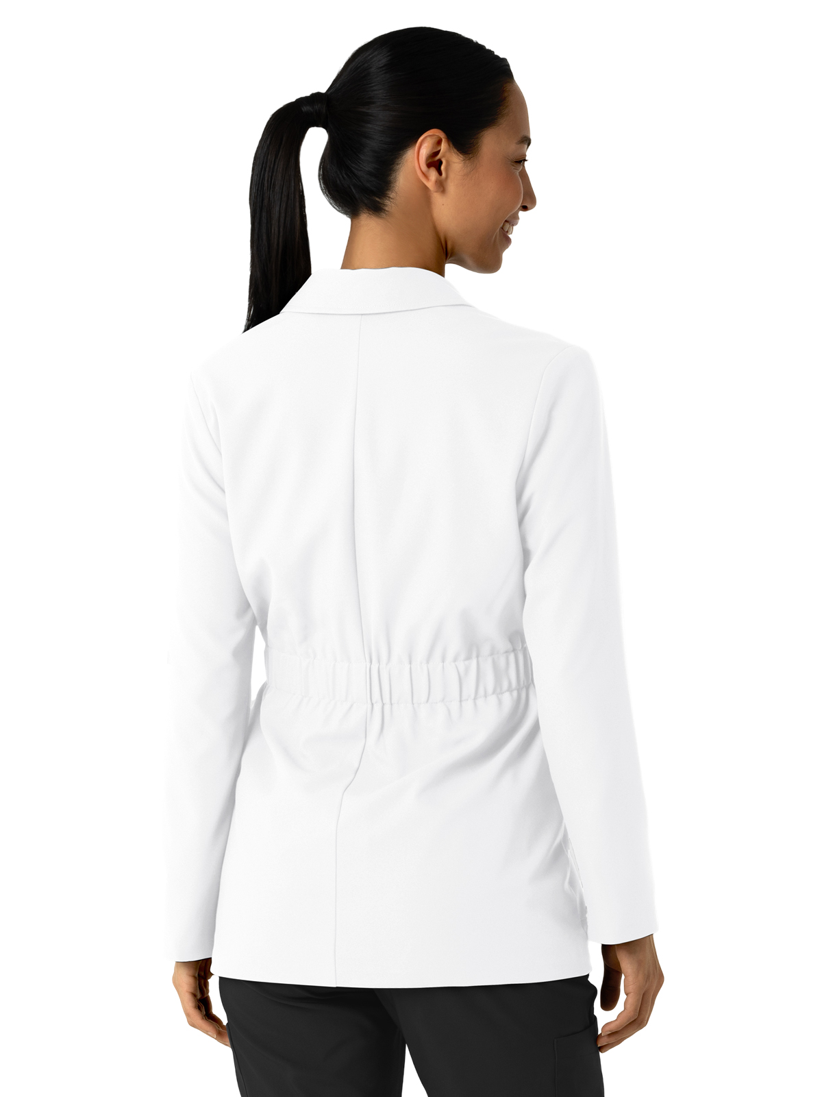 Wink Layers - Women's Blazer Short Lab Coat 9