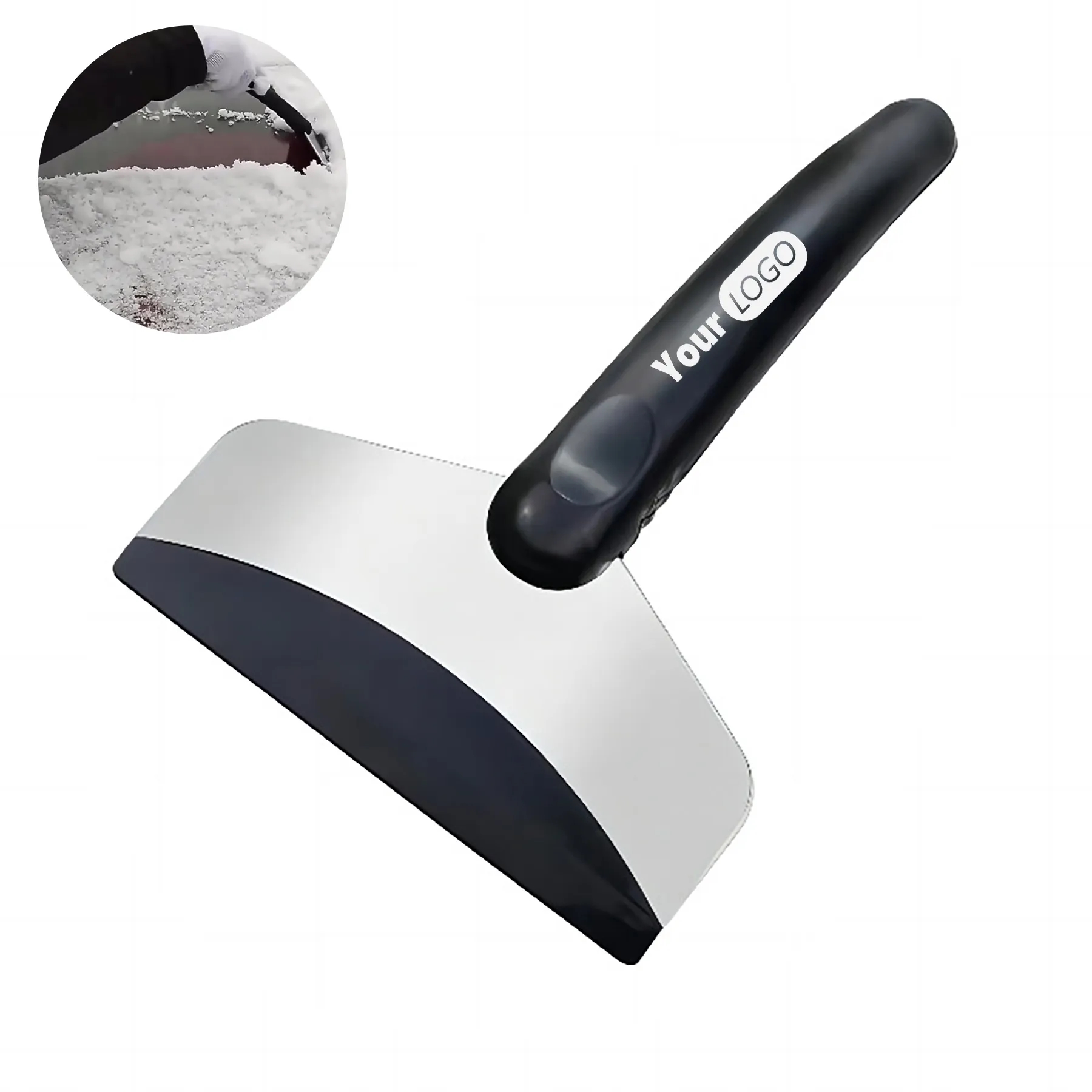 Stainless Steel Car Windshield Snow Shovel 3