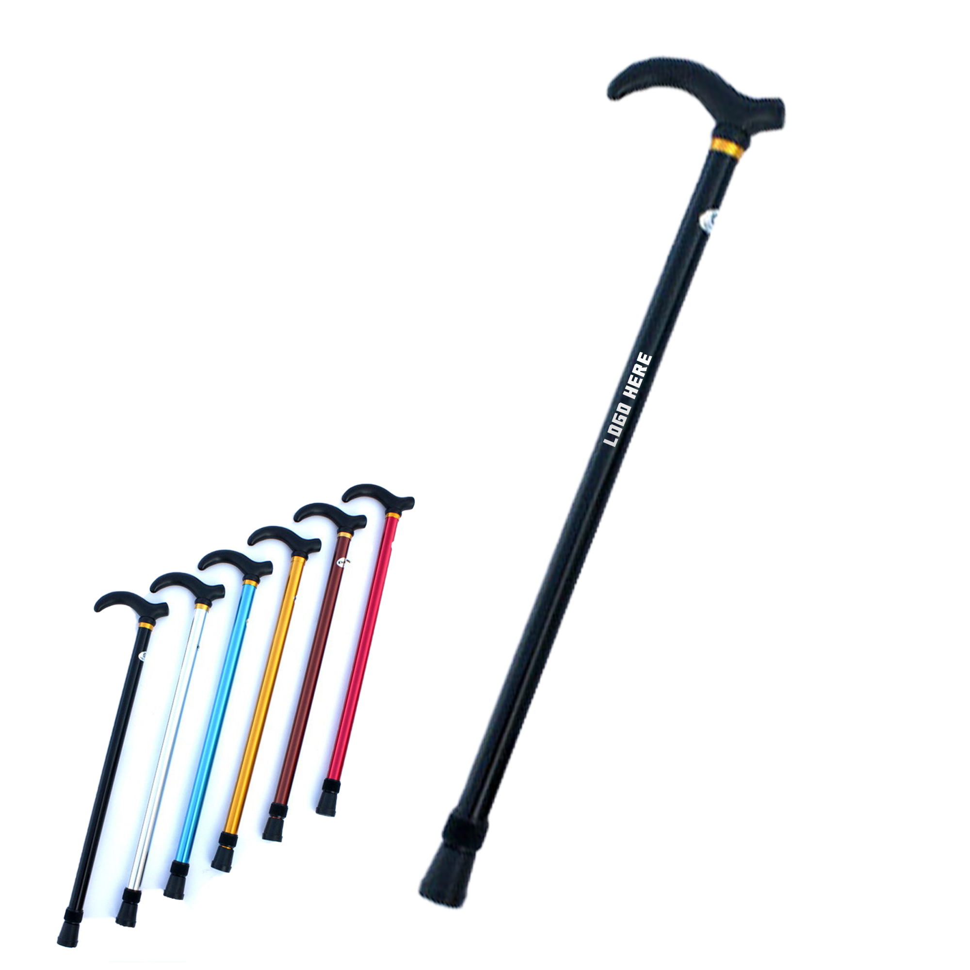 Multifunctional Telescopic Hiking Stick 3