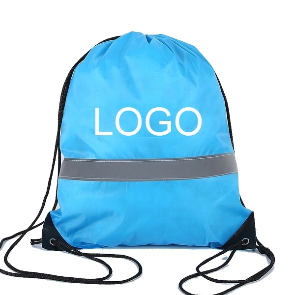 Reflective Safety Drawstring Bag (190T) 4