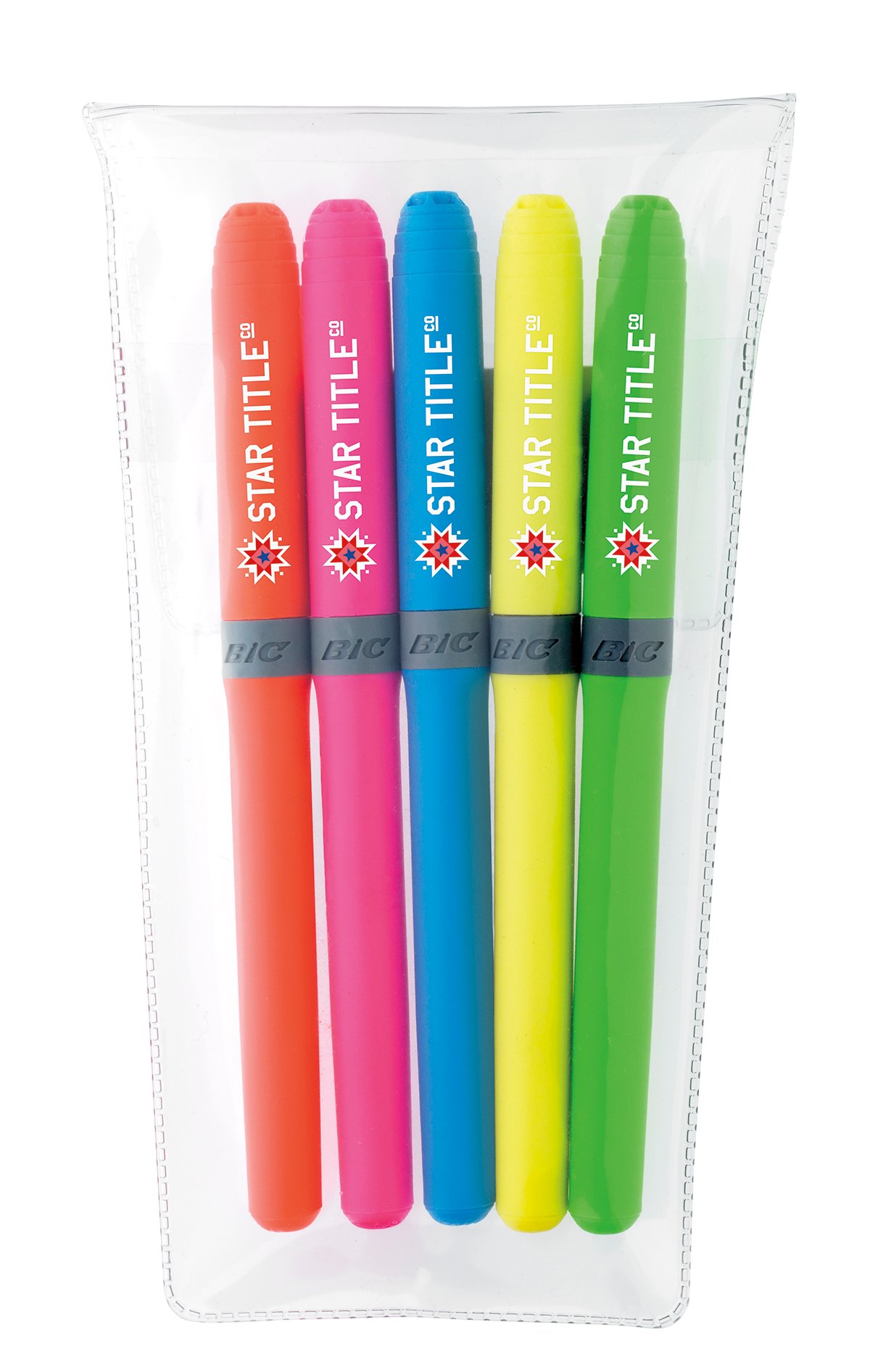 BIC® Brite Liner Grip™ 5-Pack 4