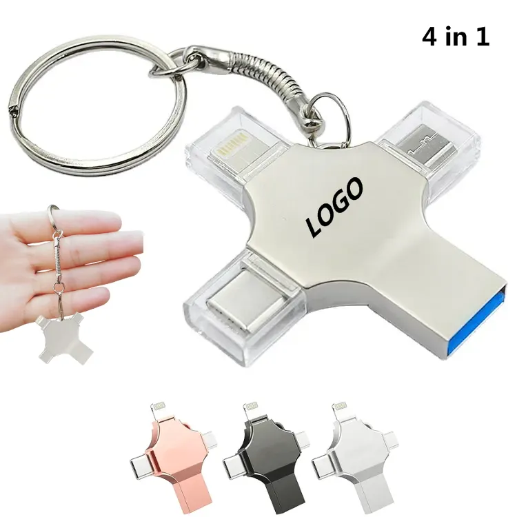 4 in 1 USB Flash Drive 8GB 7
