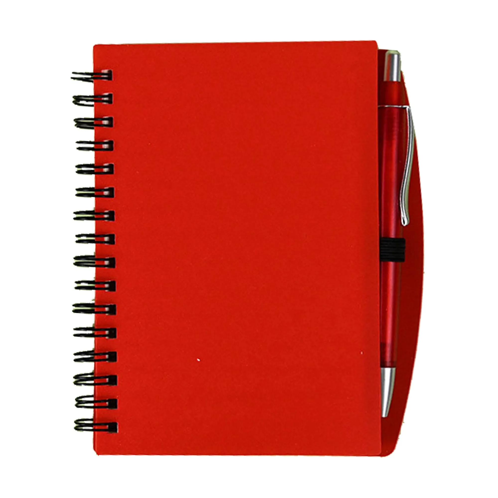 A5 Spiral Notebook with Pen Colorful Soft Cover Lined Loos 2