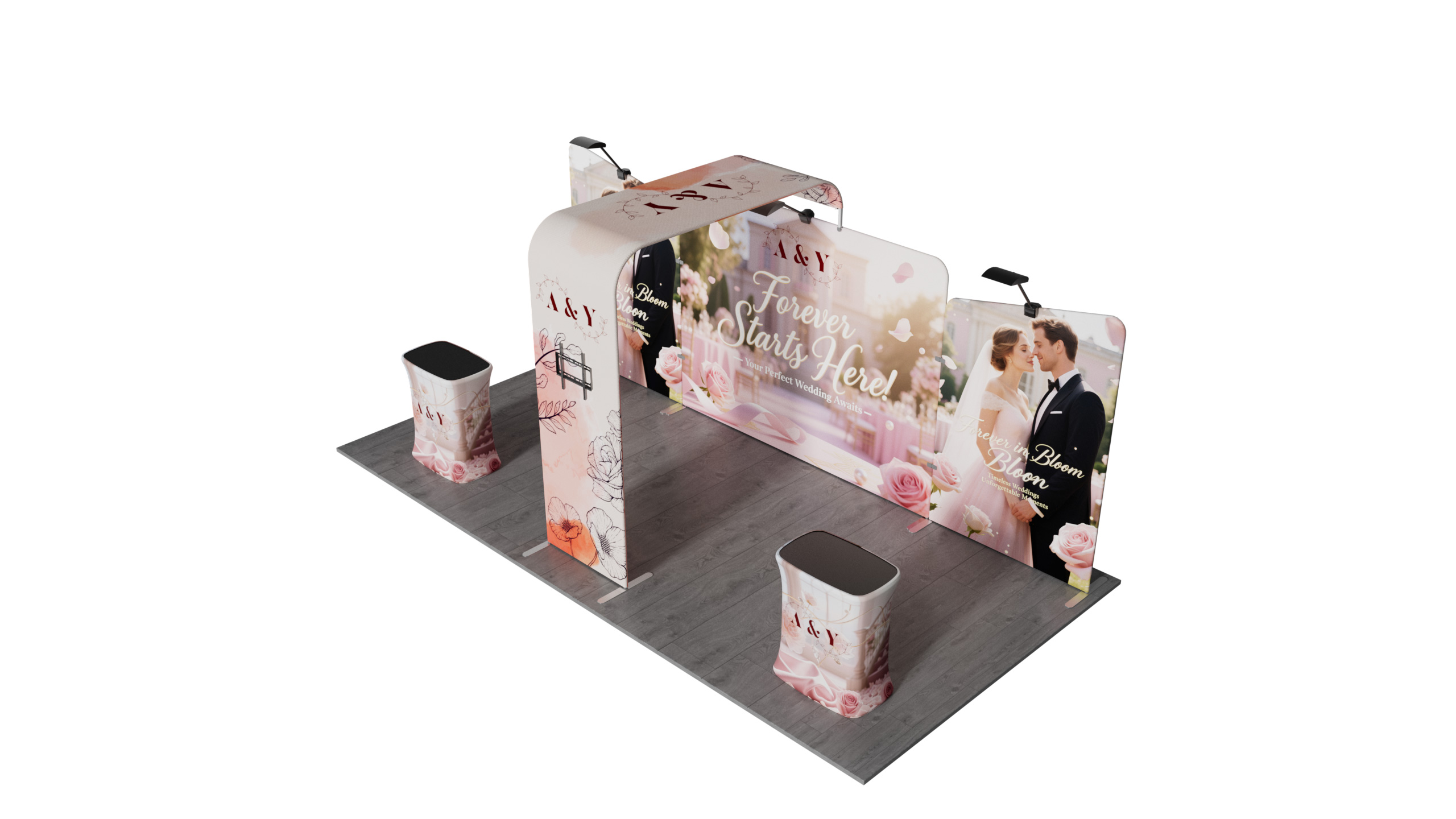 10'x20' Tradeshow Booth Kit - F Kit 1