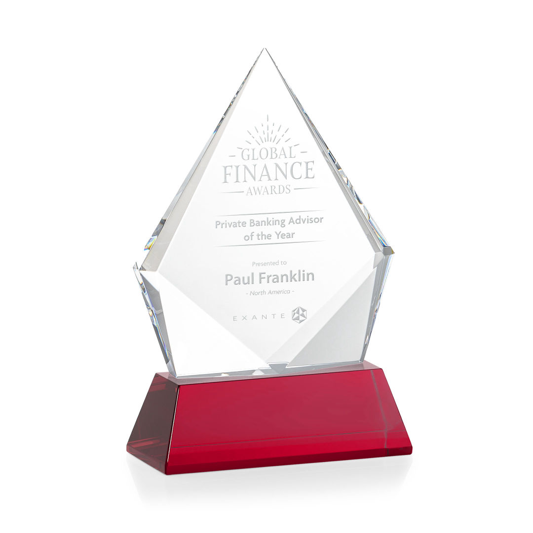 Shelton Award on Newhaven Base - Red 3