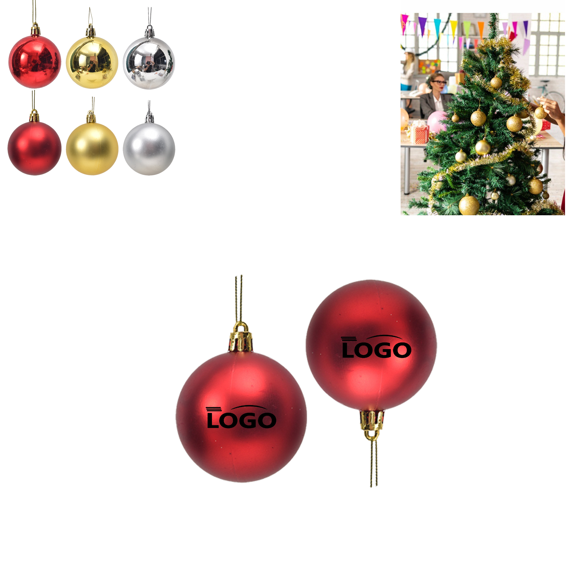 Christmas Tree Decoration Balls Ornament 3