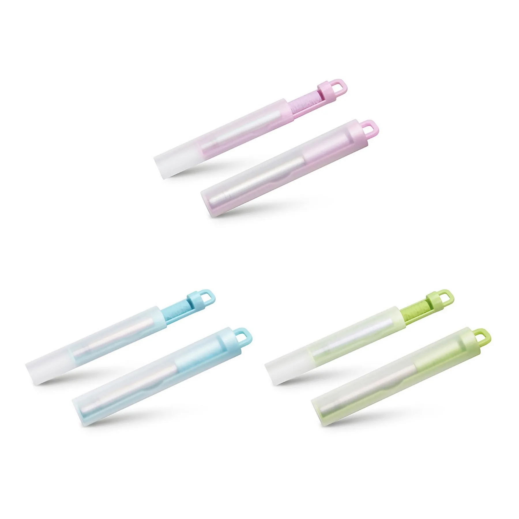 Reusable Collapsible Stainless Steel Straw With Plastic Case 8