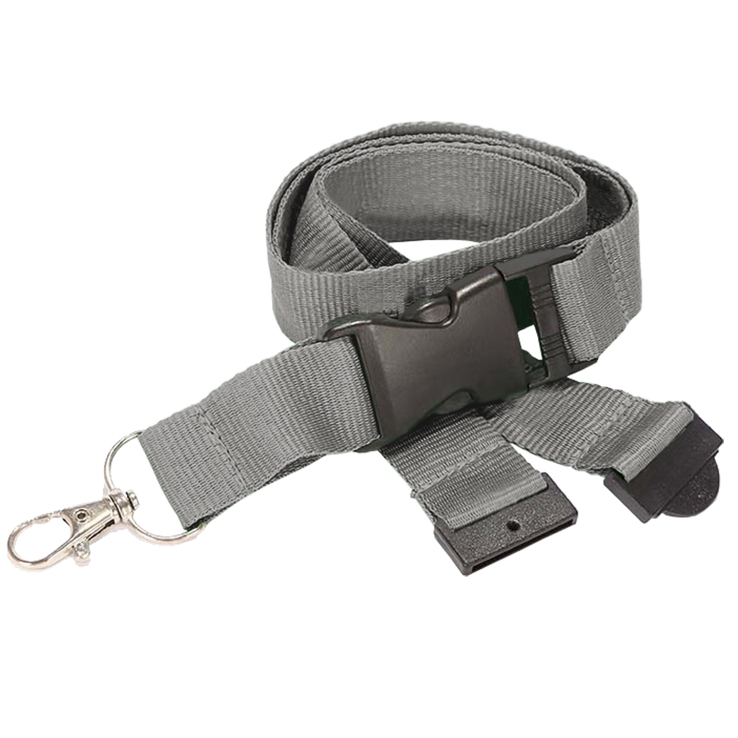 Polyester Lanyards w/ Buckle Release and Safety 1