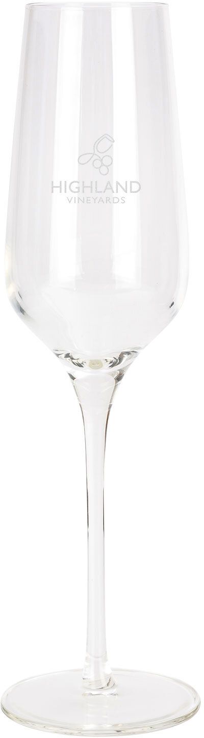 ETCHED FLUTE GLASS 8.5 OZ 2