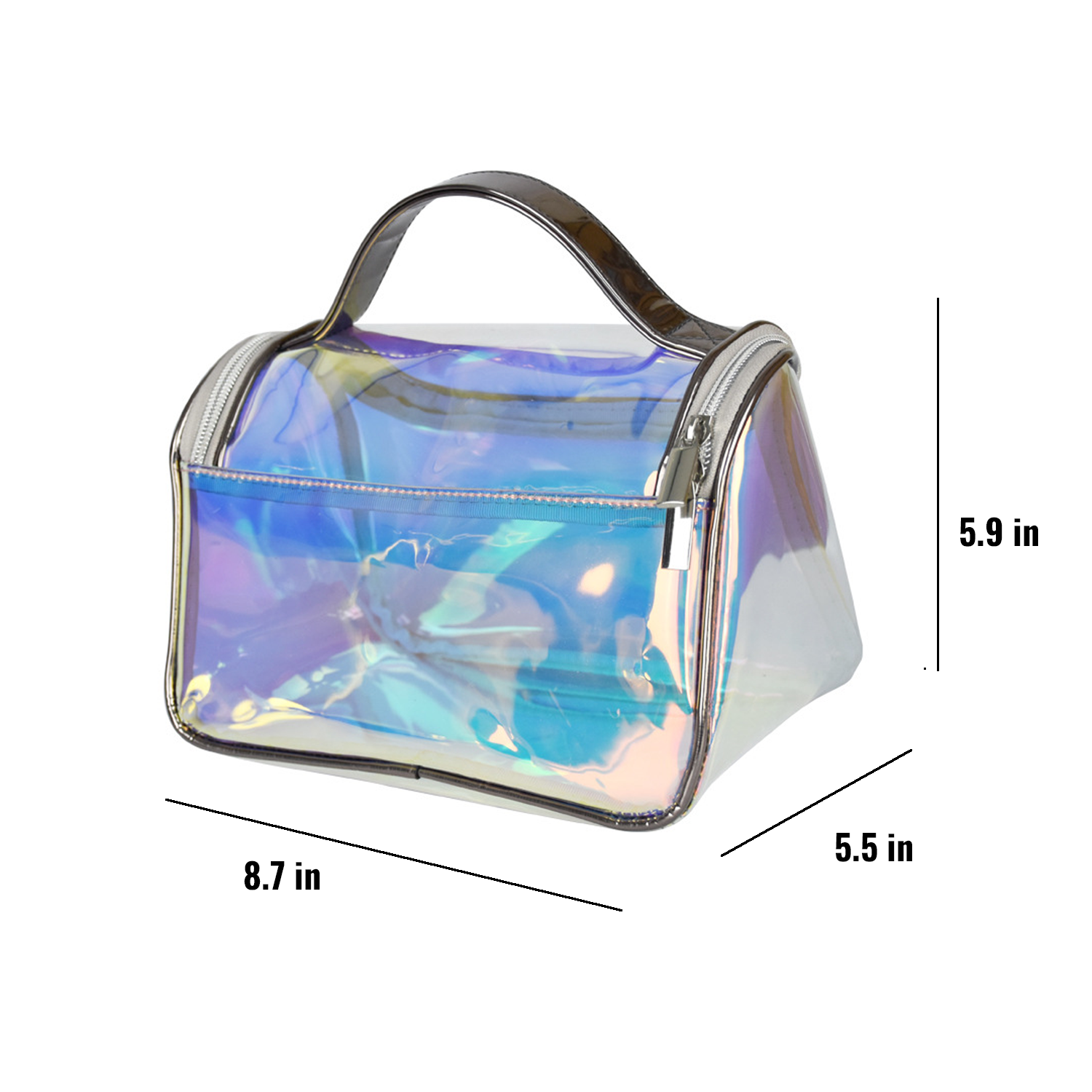 Laser TPU Clear Cosmetic Bag 3