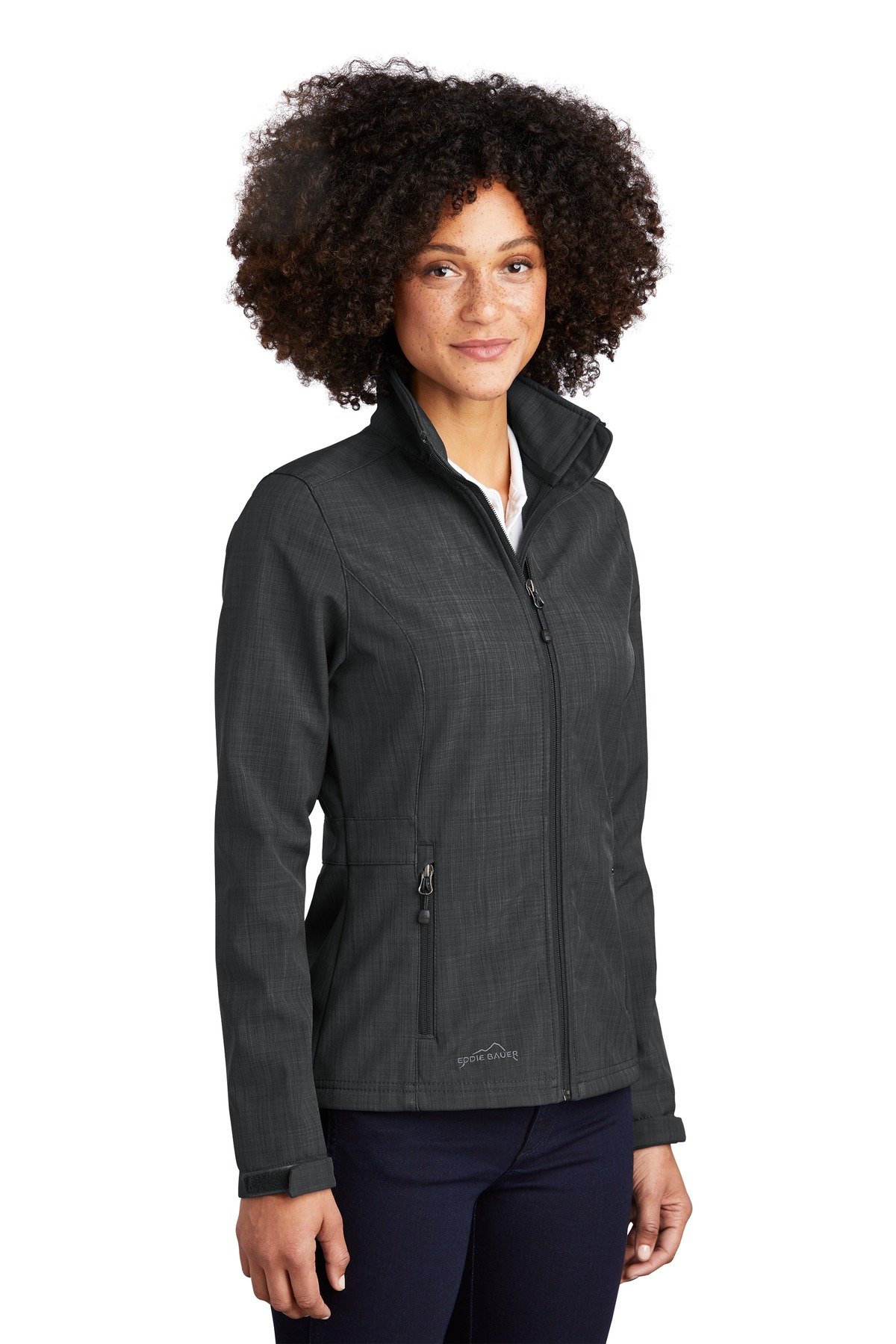 Eddie Bauer Women's Shaded Crosshatch Soft Shell Jacket. EB533 11