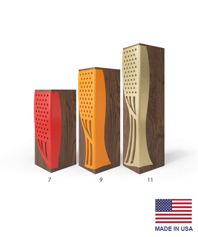 Square Walnut 9