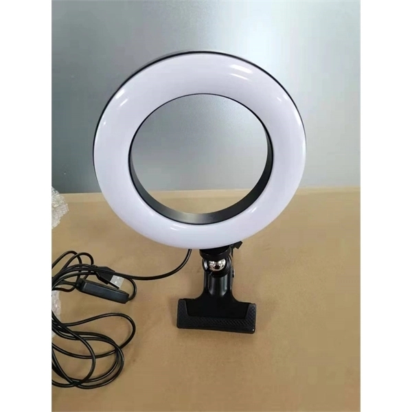 6" Selfie Ring Light with Clamp Mount 9