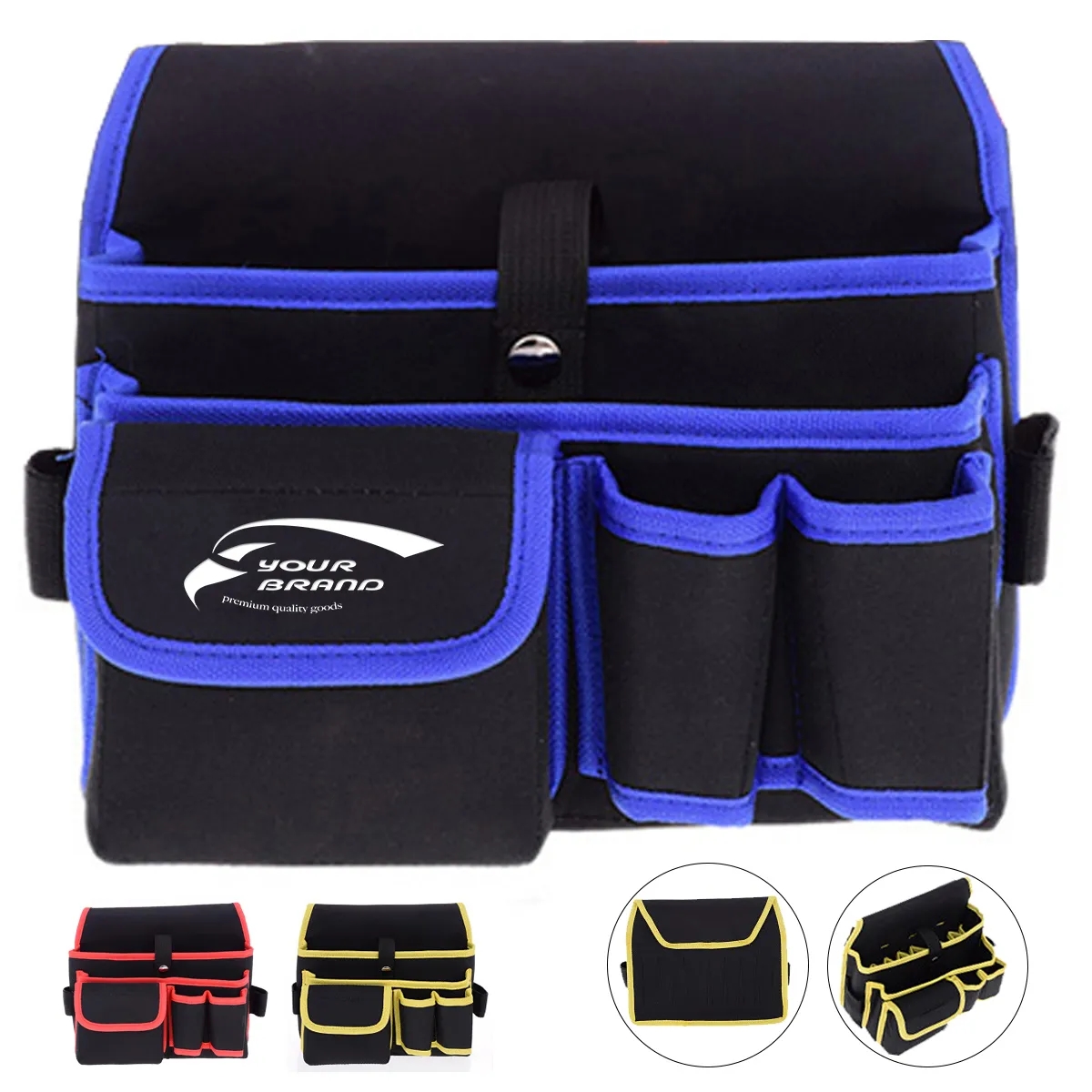 Carpenter Electrician Waist Utility Tool Pouch Belt Bag 2