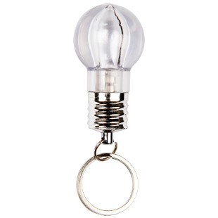 Light Bulb Key Chain w/ Flashlight 1
