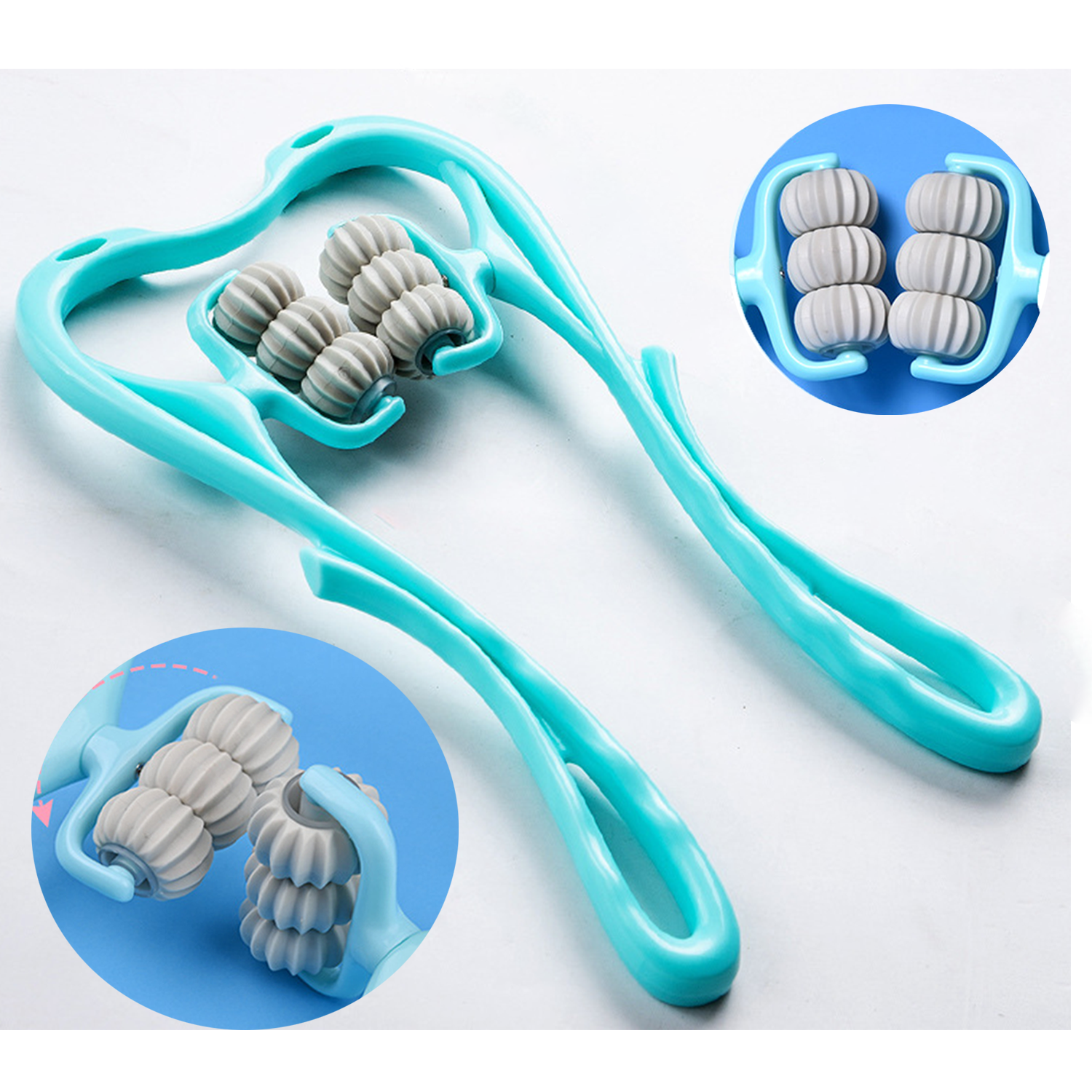 Multifunctional Six Wheel Cervical Massager 3