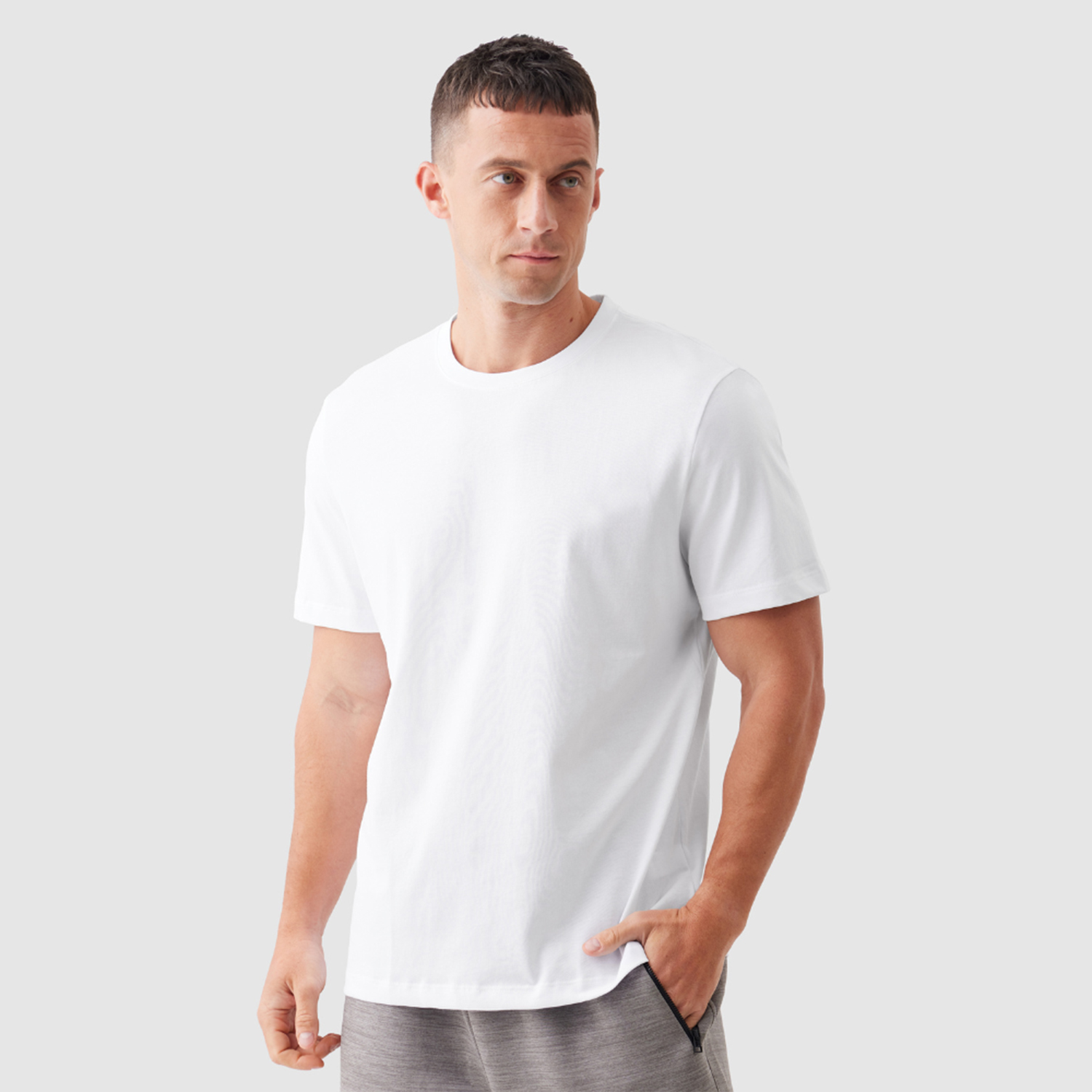 High Quality Cotton/Polyester Blend T-Shirt 20