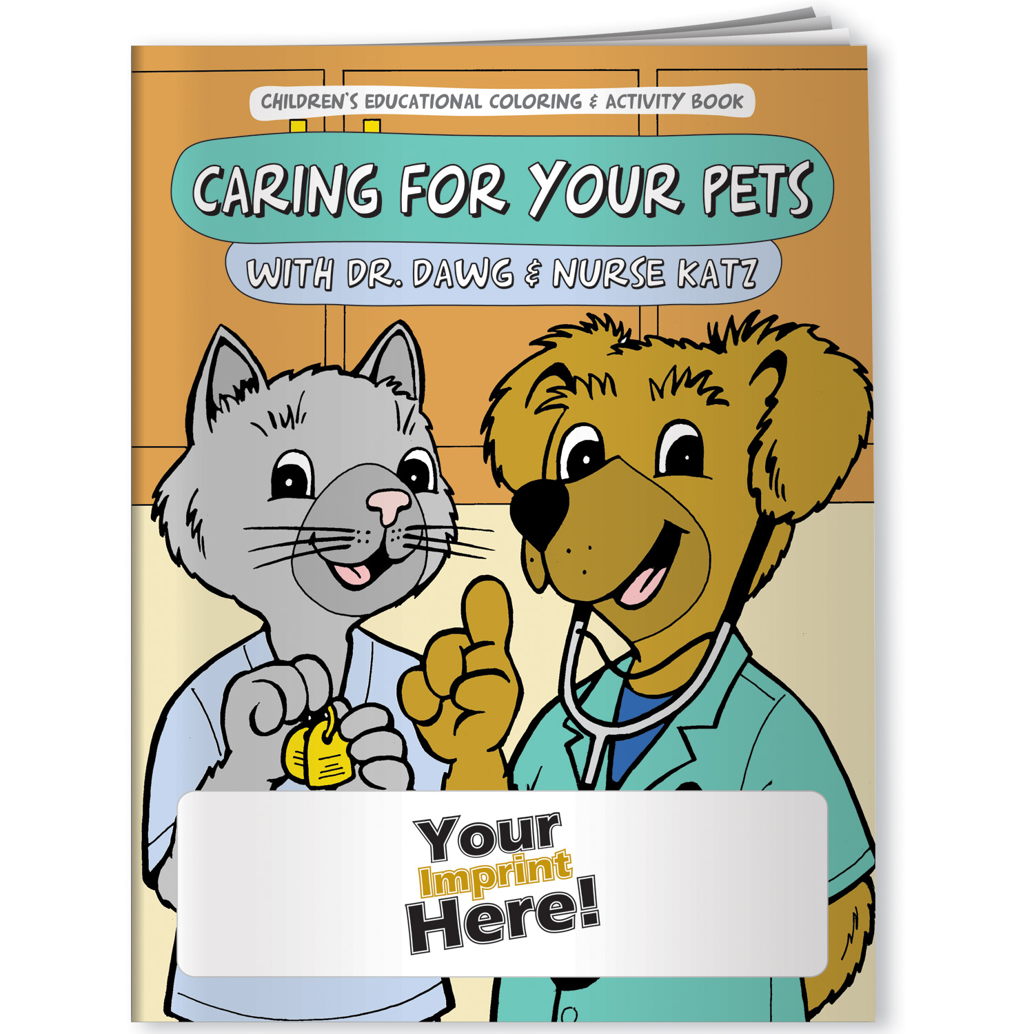 Coloring Book - Caring for Your Pets with Dr. Dawg and Nurse Katz 3
