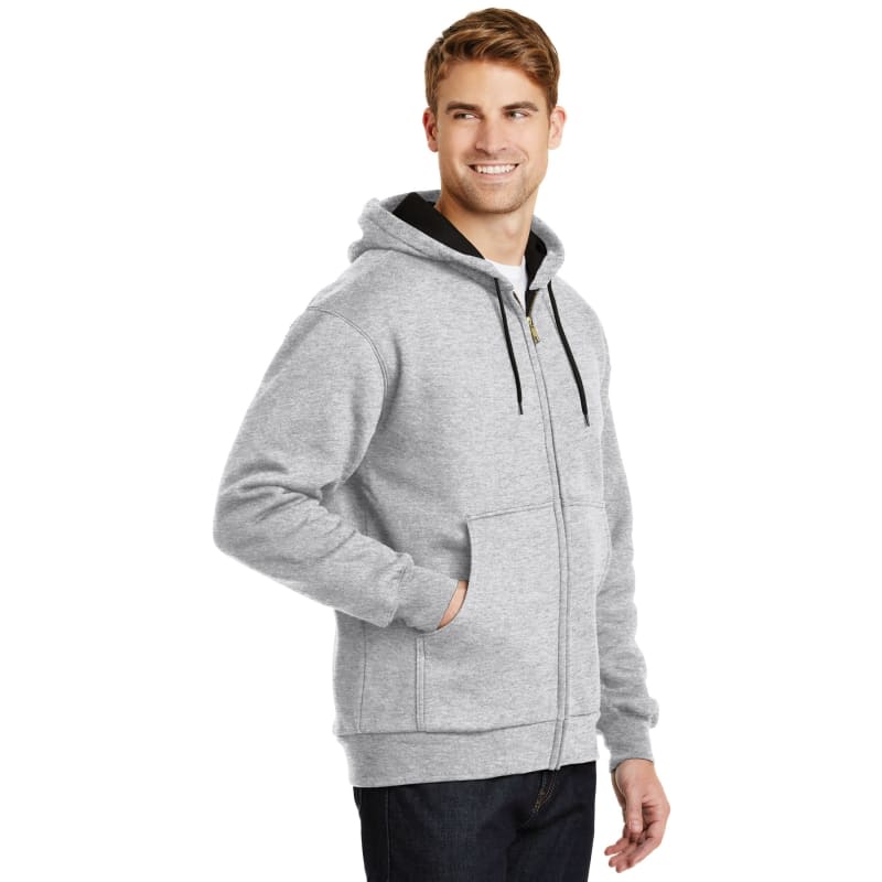 CornerStone - Heavyweight Full-Zip Hooded Sweatshirt With Thermal Lining. 7