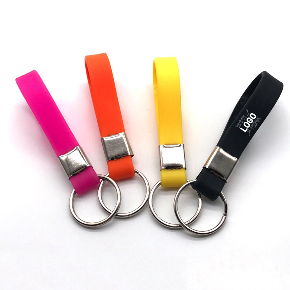 Silicone Bracelet Keychain