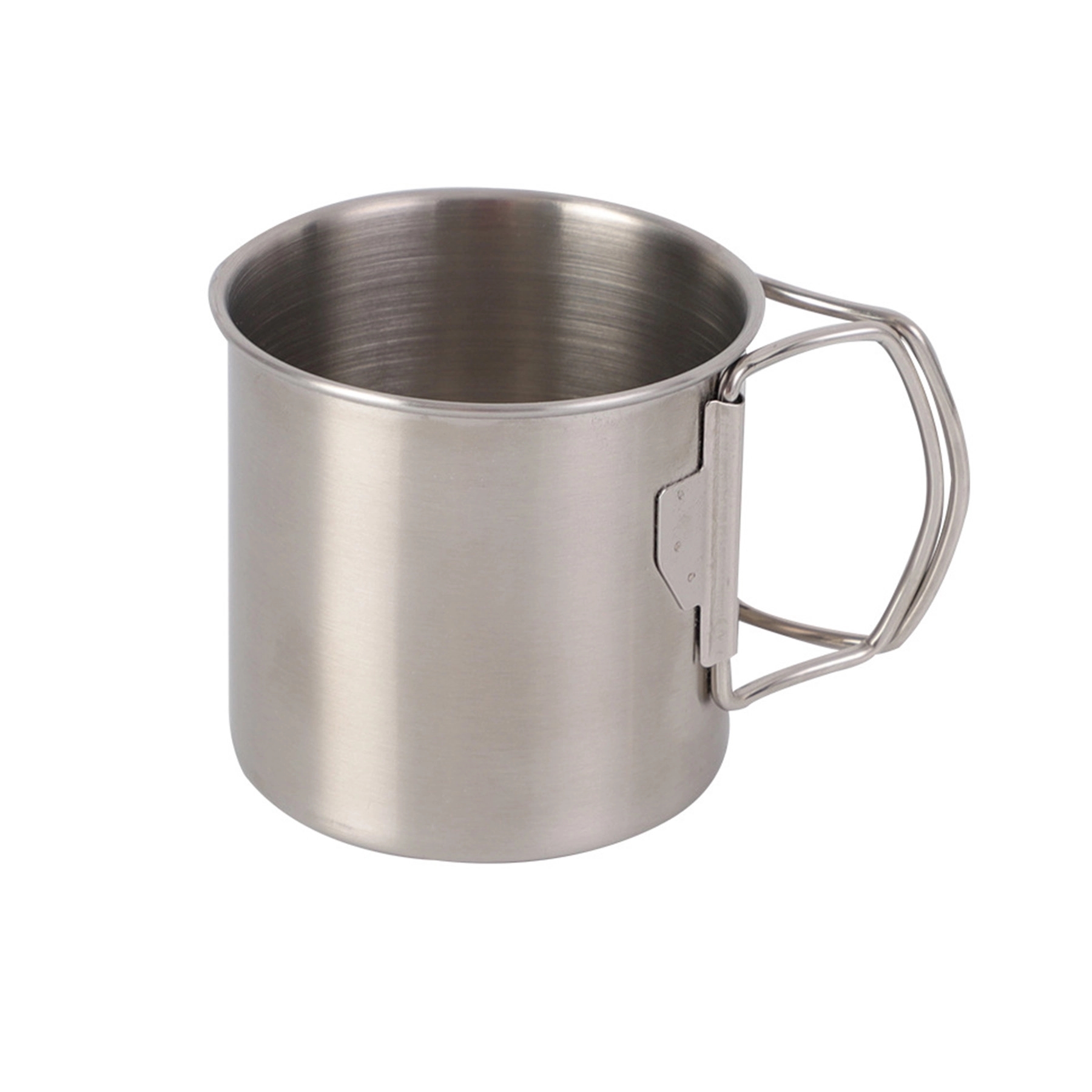 Camping Cup With Folding Handle, custom tumbler with logo imprint 3