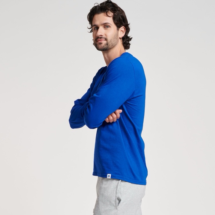 RUSSELL ATHLETIC DRI-POWER® CVC Performance Unisex Long-Sleeve T-Shirt 52