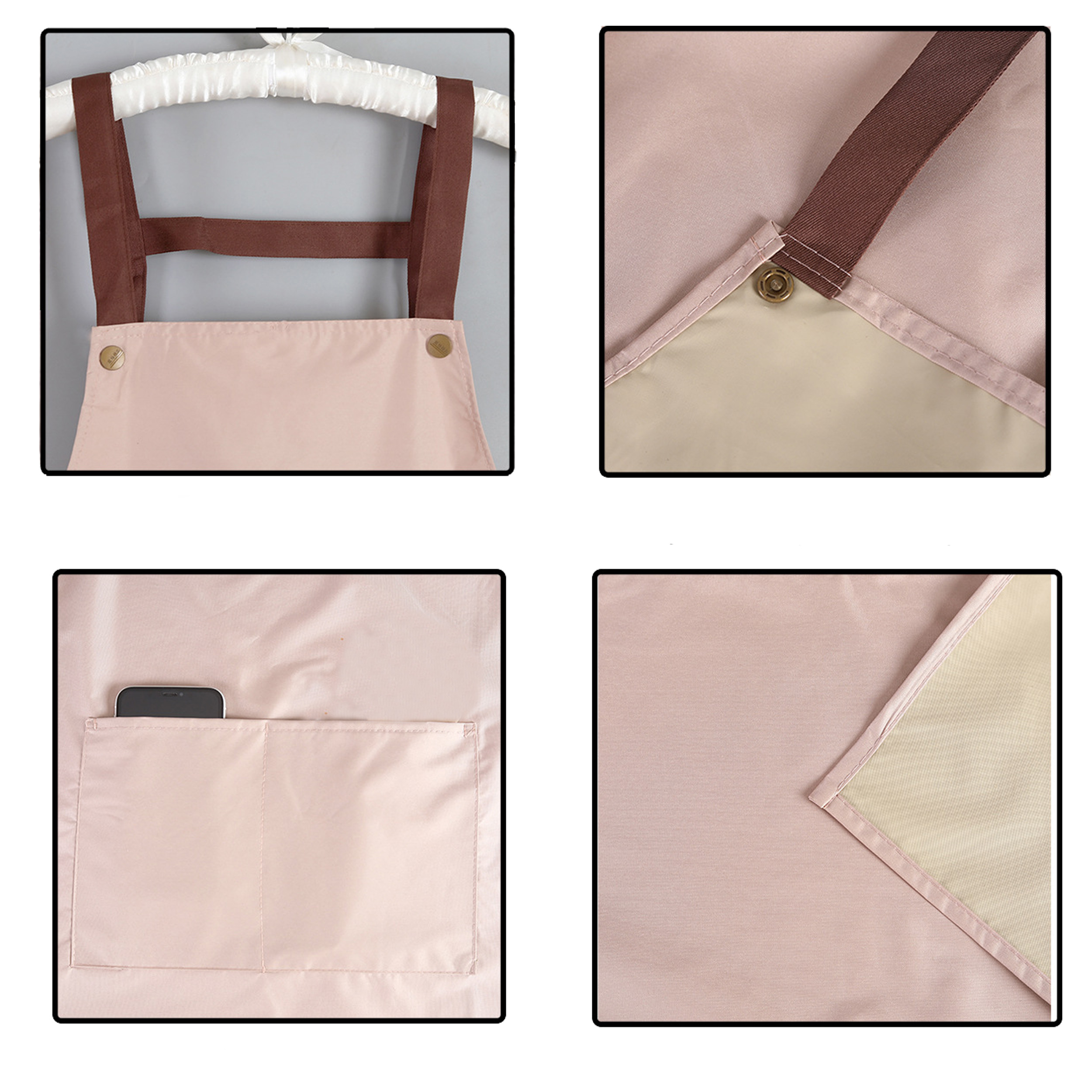 Waterproof and oil-proof apron 1
