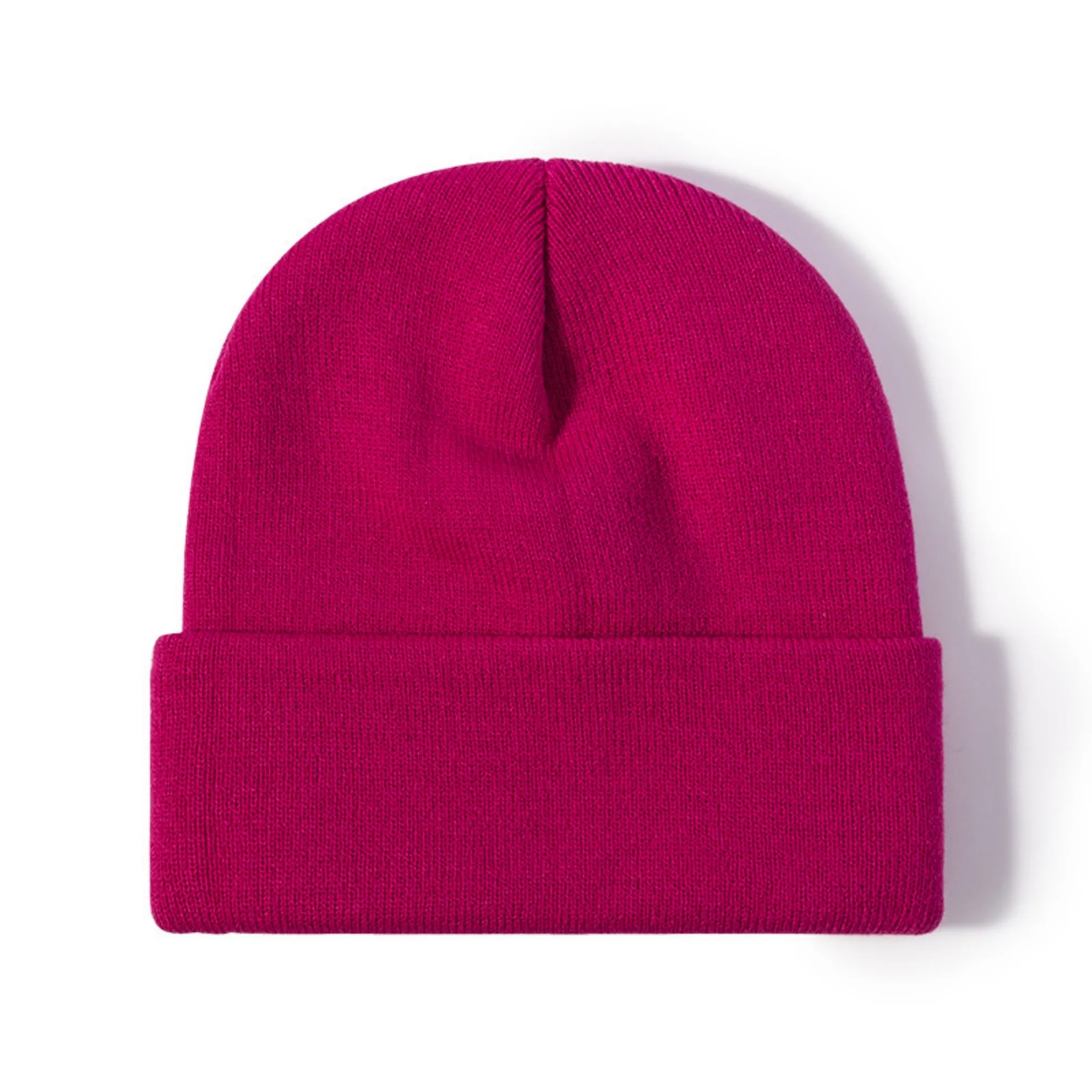 Unisex Adult Knit Cuffed Beanie Hat 8