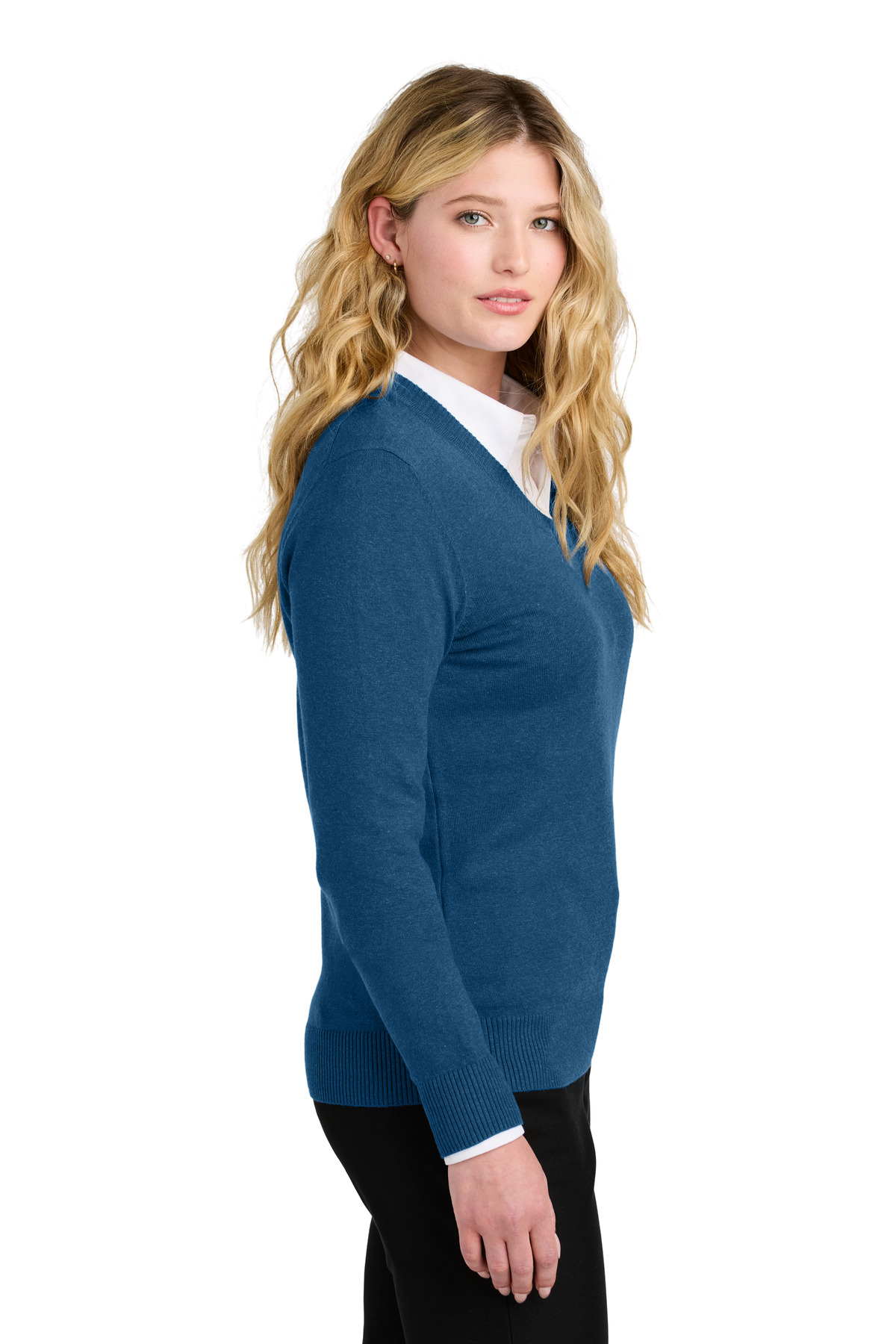 Women's Easy Care V-Neck Sweater