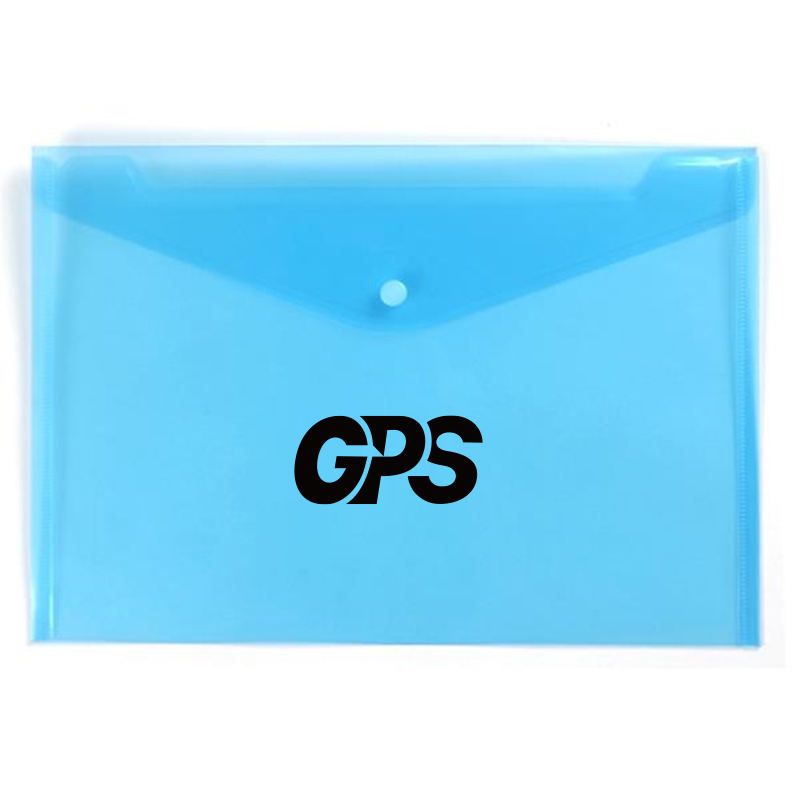 12 3/4 " Transparent Document Pouch 1
