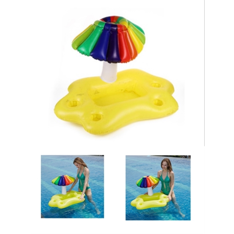 PVC Inflatable Bumbersoll Floating Can Holder-Multiple Grids 1