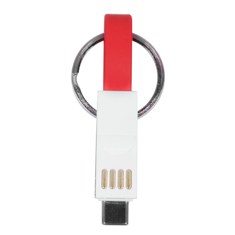 Carol Stream 3-in-1 Key Ring Charging Cable 3
